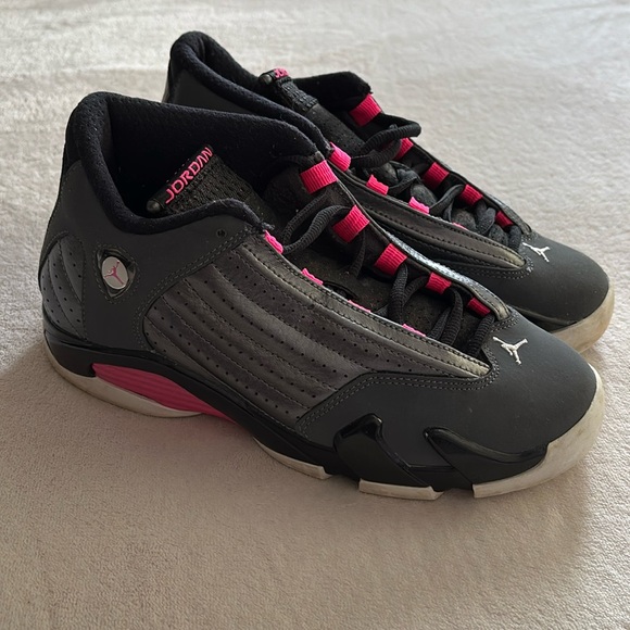 pink air jordan 14